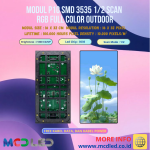 PANEL MODUL P10 1/2 SCAN RGB SMD FULL COLOR OUTDOOR