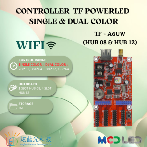 KONTROLER SINGLE COLOR TF A6UW HUB 08 DAN HUB 12