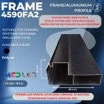FRAME RUNNINGTEXT ALLUMUNIUM TYPE 4590FA2 OUTDOOR