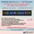 RUNNING TEXT P5 LED SMD OUTDOOR RGB FULL COLOR UKURAN LED 16X96 CM UKURAN BOX 20X100 CM