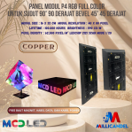 PANEL MODUL P4 RGB FULL COLOR UNTUK SUDUT 90° 90 DERAJAT BEVEL 45° 45 DERAJAT