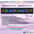 RUNNING TEXT 32X128 CM P5 LED SMD INDOOR RGB FULL COLOR UKURAN BOX 36X132 CM